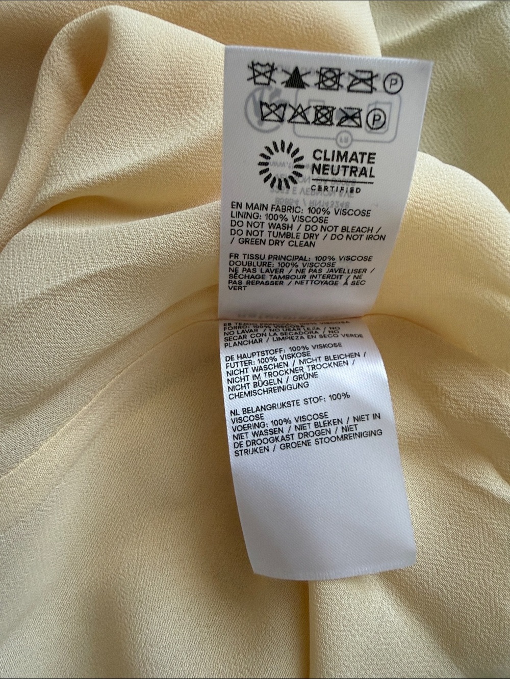 Reformation Parmesan Yellow Milica Dress 2 - Picture 7 of 9
